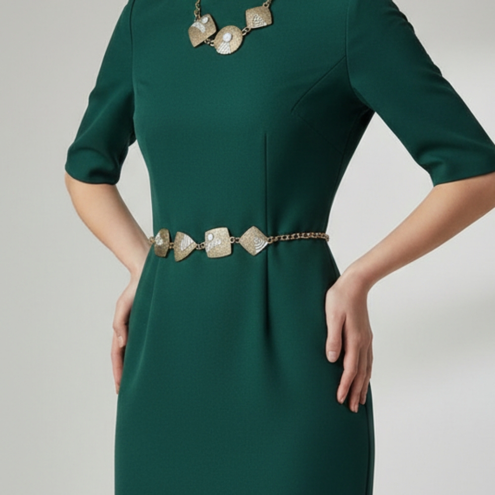 Brass Studded Belt
